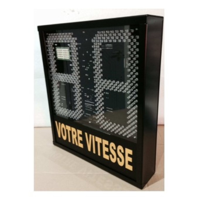 Indicator electronic afisare viteza - iluminat public